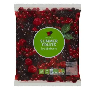 Sainsburys Frozen Summer Fruits 500g