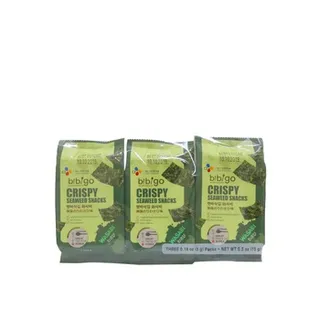Cj Bibigo Seaweed Snc Wasabi 3 x 5g