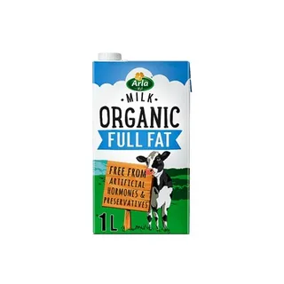 Arla Organic Full Fat Milk 1L