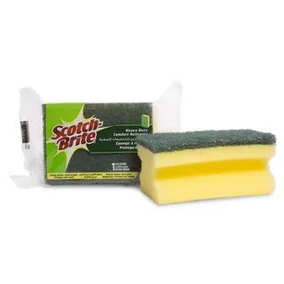 Scotch Brite Sponge Heavy Duty Nail Saver Scrub Sponge 1 Pc
