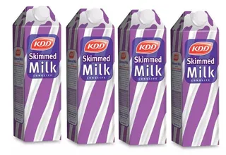 KDD Skimmed Milk 4x1L