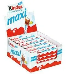Ferrero Kinder Maxi Chocolates 36 pcs x 21 g