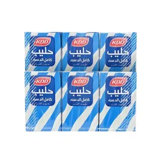 Kdd Milk Full Cream 6 pcs x 250 ml