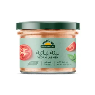 أرض الطبيعة - لبنة نباتية طماطم 180 جرام