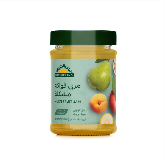 أرض الطبيعة - مربى فواكه متعددة 200 جرام