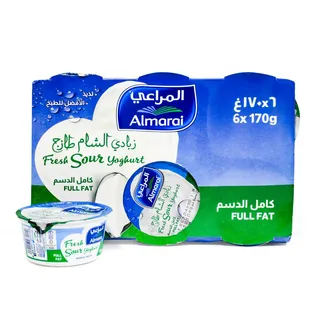 المراعي زبادي حامض 6 × 170 جم