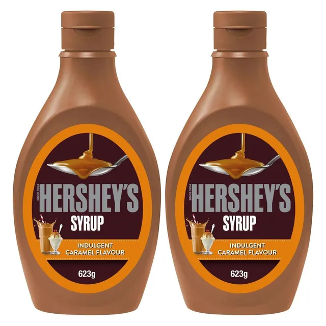 HERSHEY'S SYRUP CARAMEL 2X623G