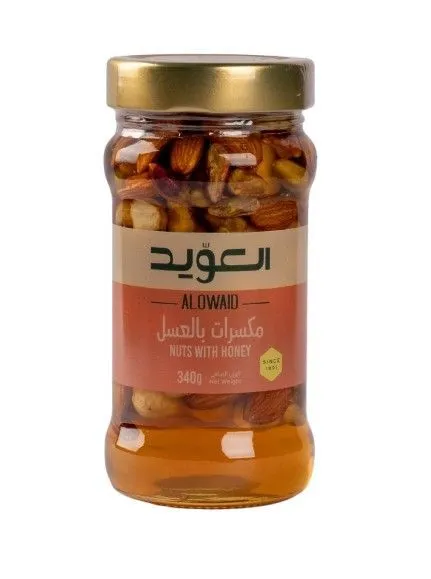 عسل العويد مكسرات 340 جم