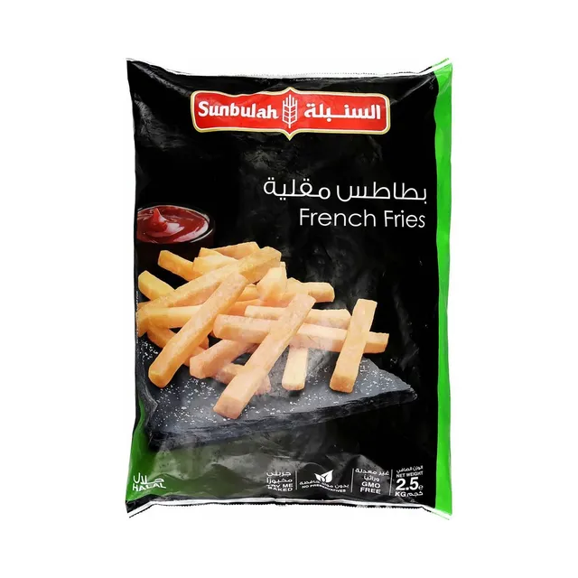 السنبلة بطاطا مجمدة 10 مم 2.5 كغ