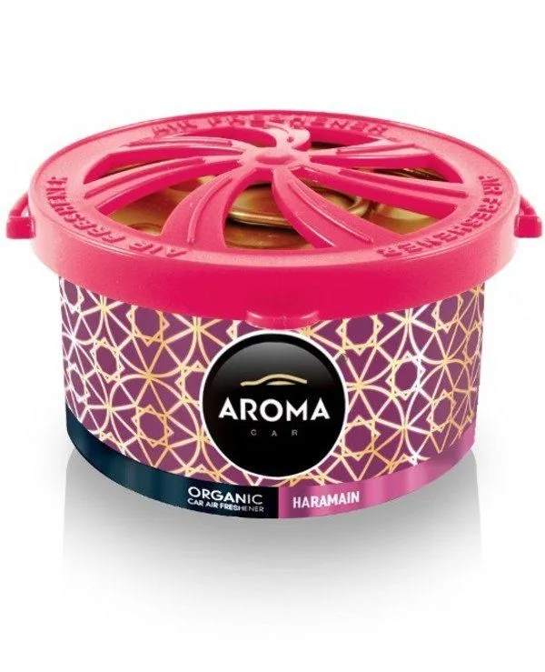 Aroma Car FreshenerOrganic Can - Haramain