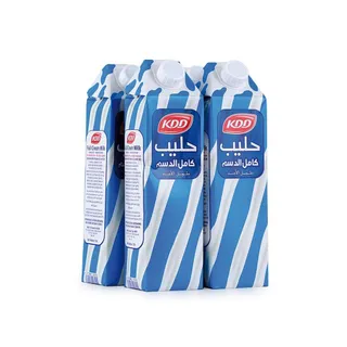 KDD Full Cream Milk 4x1L
