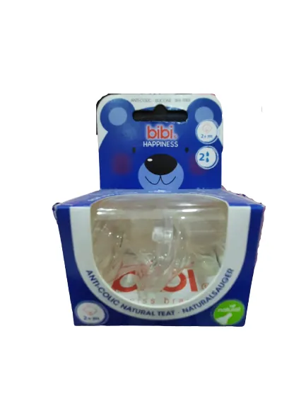 Bibi Happiness 2+ m Soft Artificial Nipples