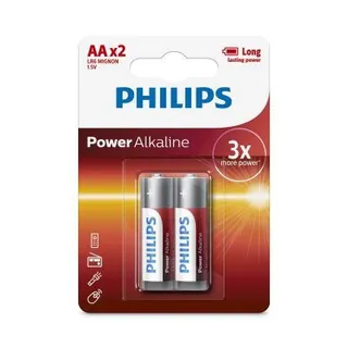 Philips Battery Alkaline Aa×2 pcs