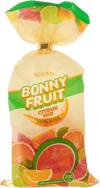 Jelly Candies Bonny Fruit Citrus Mix 200G