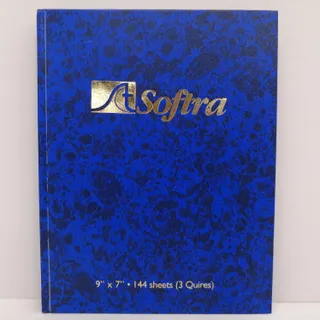 Softra Register Book 3QR 9x7 Inch
