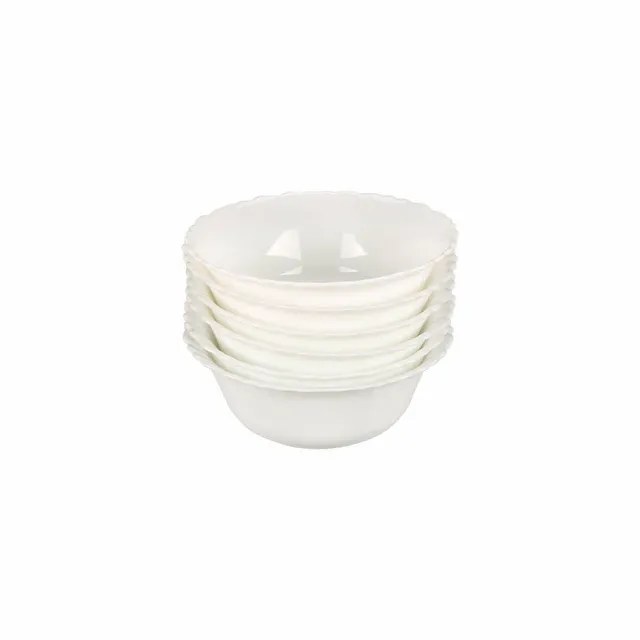 Soup Bowl White Set, 6 Pieces