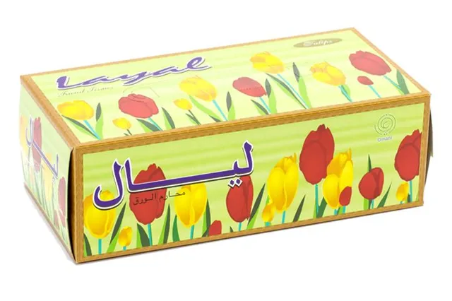 Layal Facial Tissue, 140 Pieces