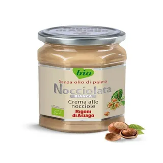 Nocciolata Bianca Milk Organic Hazelnut Spread, 250g