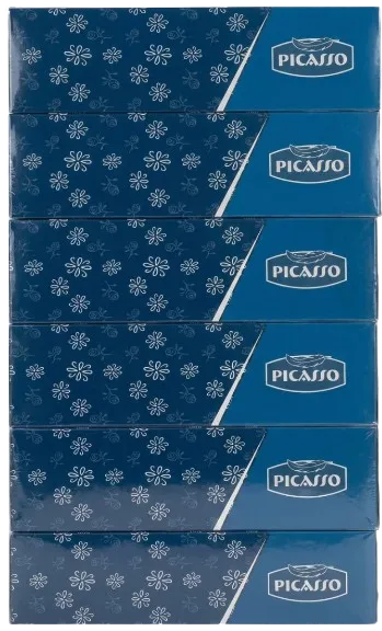 -20%Best SellerPicasso Soft Facial Tissue 2 Ply 6 Pack* 150 Sheet
