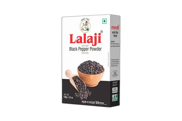 Lalaji Black Pepper Whole, 100g