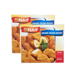 نايف ناجتس بالبقسماط 400 جم + ناجتس حار 400 جم