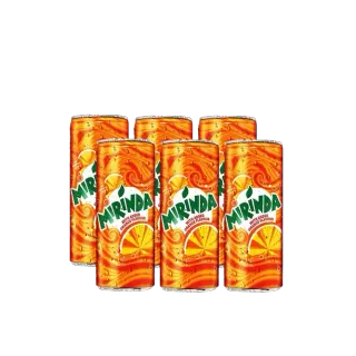Mirinda Orange Can 6 x, 250ml