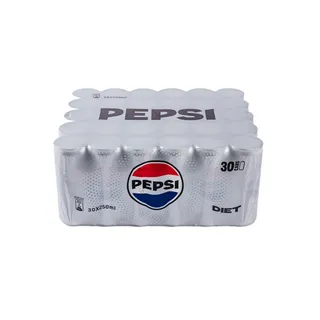 Pepsi Diet Can, 250ml x 30 pcs