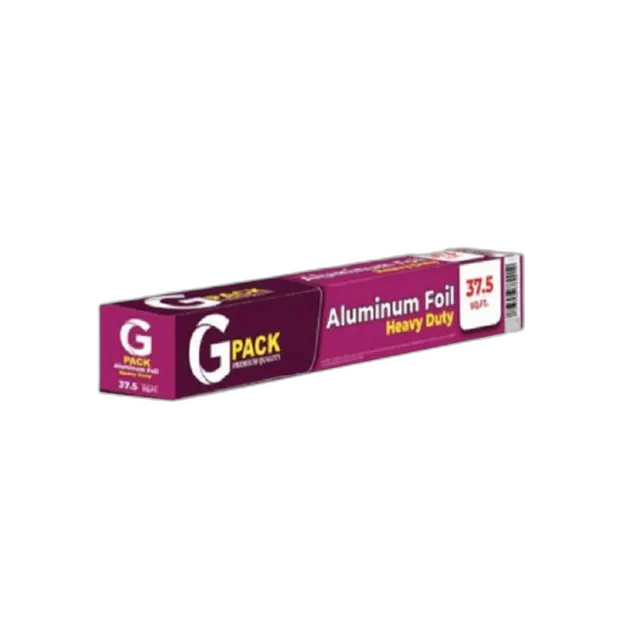 G Pack Aluminium Foil 200sq 2 pcs