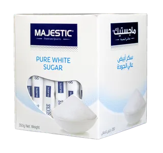 Majestic White Sugar Sticks, 350g