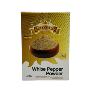 Kitchen King White Pepper Powder, 80g
