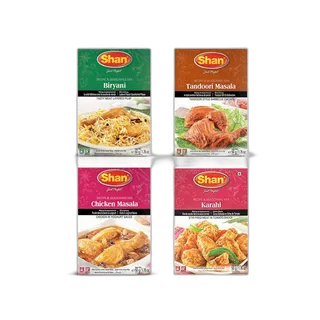 Shan Masala Assorted 2 x 50/, 60g
