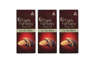 Sunfeast Dark Fantasy Chocolate Fills Luxuria 3 x, 150g