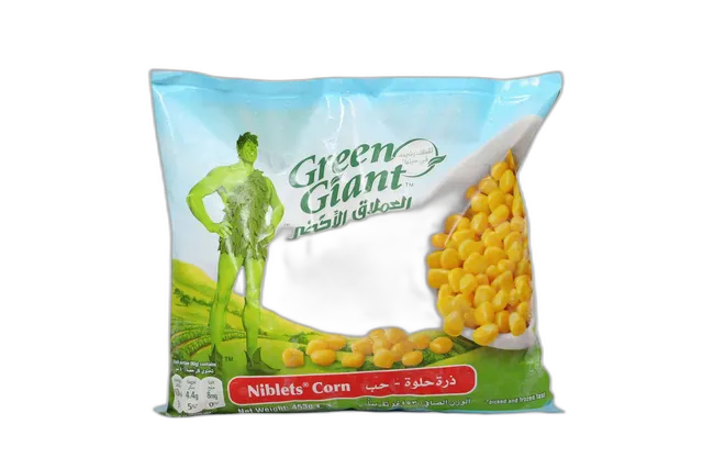 العملاق الأخضر حبيبات الذرة 450 جم