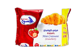 الفيصل ميني كرواسون بالفراولة 8 x 200 جم