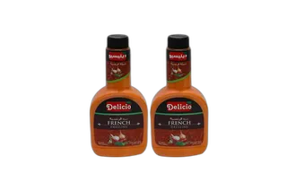 Delicio Assorted Salad Dressing 2 x, 532ml
