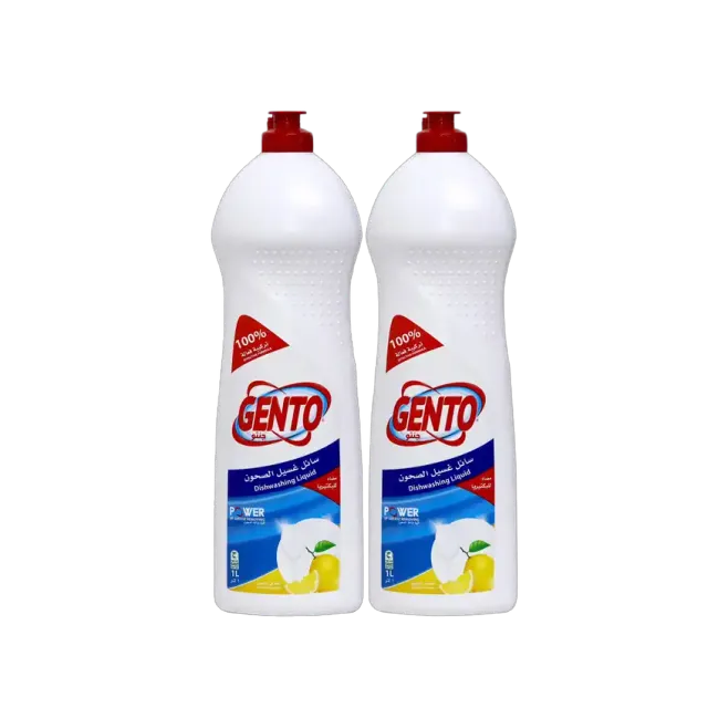 سائل غسيل الصحون جنتو 2 x 1 لتر