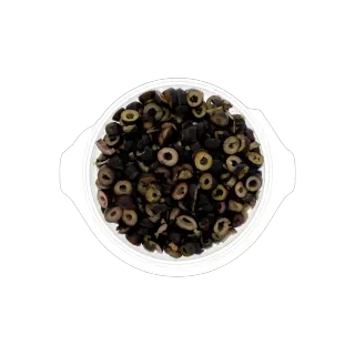 Egyptian Sliced Black Olives, 250g