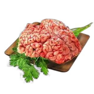 Beef Brain Pieces