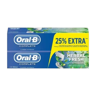 -25%Best SellerOral-B Complete Mint & Lime Extract Toothpaste 2 x 100 ml