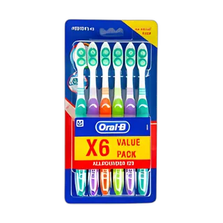 Oral-b TB All ROUNDER123 متوسط/40 ، 6 عبوات