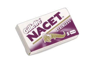 Gillette D/E Nacet Steel Blade