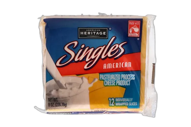 Heritage Single Pasteurized Cheese, 227g