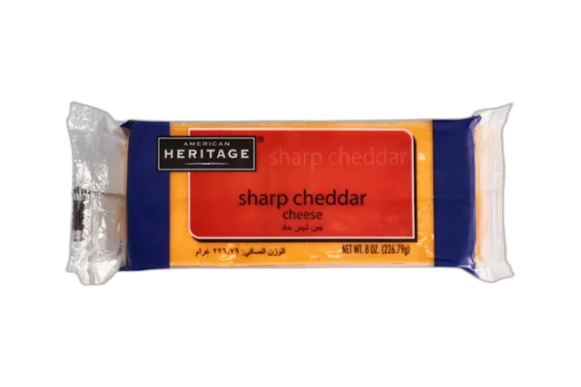 Heritage Sharp Cheddar Cheese, 227g