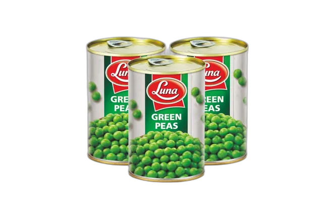 Luna Green Peas 3 x, 380g