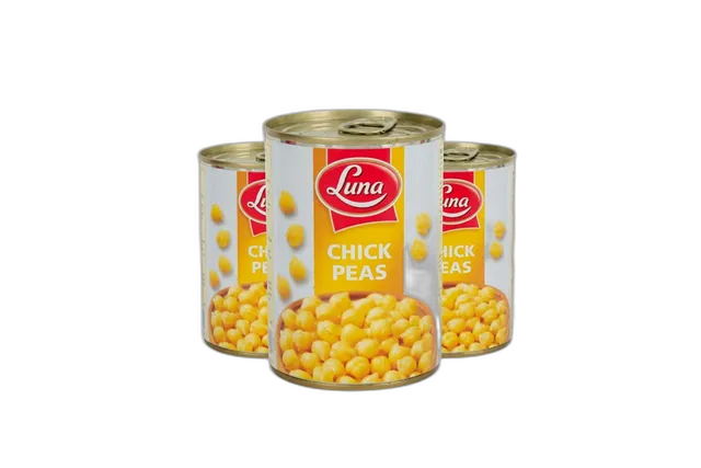 Luna Chick Peas 3 x, 380g