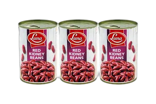 Luna Red Kidney Beans 3 x, 380g
