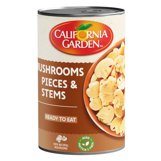 California Garden Mushroom Pieces, 425g