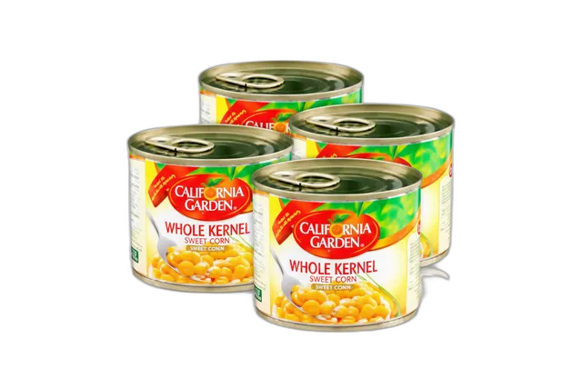 California Garden Whole Kernal 4 x, 200g
