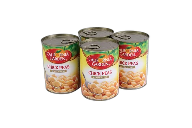 حدائق كاليفورنيا حمص حب 4 x 400 جم
