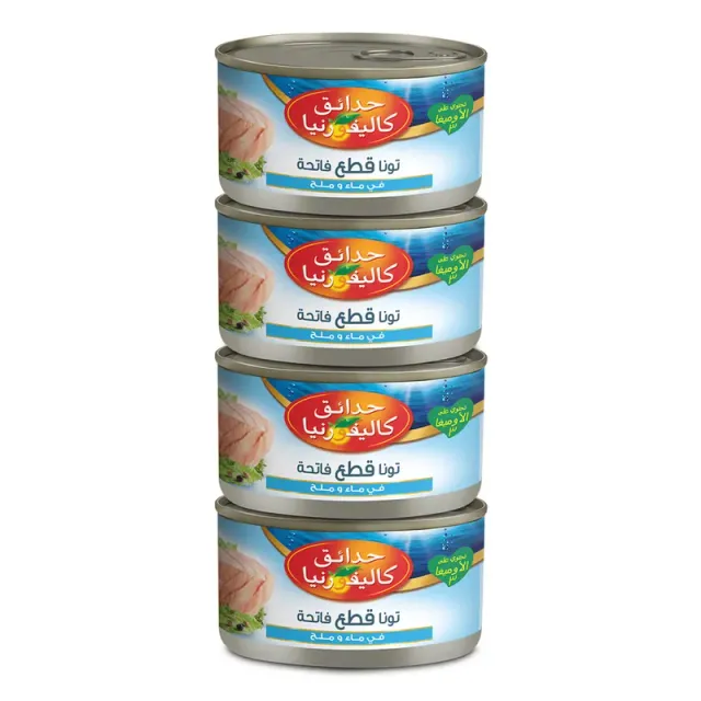 California Garden White Tuna in Water 4 x, 170g